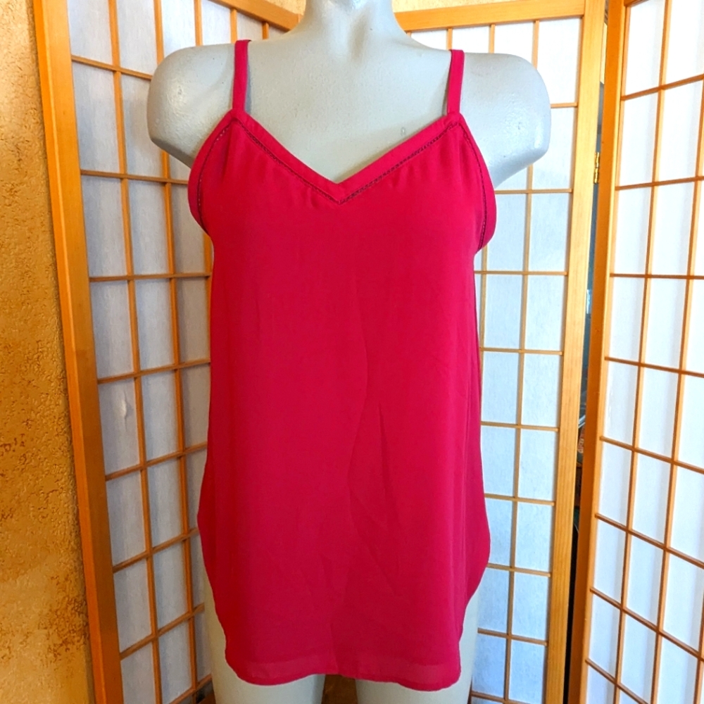 🆕 Loft, fuschia Cami top, NEW with tags, XS
